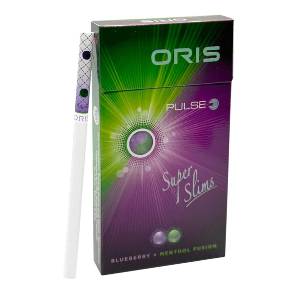 บุหรี่ ORIS PULSE บลูเบอรี่ (2 เม็ดบีบ) ORIS