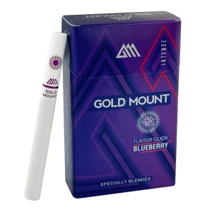 บุหรี่ GOLD MOUNT BLUEBERRY 1 เม็ดบีบ) 1 เม็ดบีบ