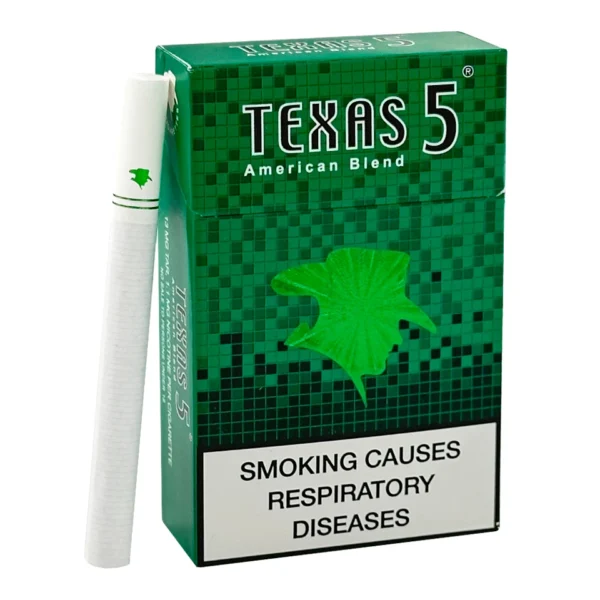 บุหรี่ TEXAS5 เขียว Menthol