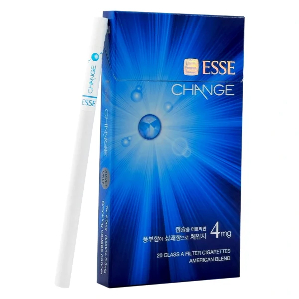 บุหรี่ ESSE Change (1 เม็ดบีบ) เอสเซ่ ฟ้า Esse Change