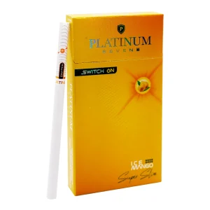 บุหรี่ PLATINUM มะม่วง (1 เม็ดบีบ) (1เม็ดบีบ)