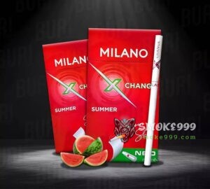 บุหรี่นอก Milano แตงโม (มวนสลิม 1 เม็ดบีบ)