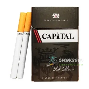 Capital Black แคปปิตอล ดำ (ซองแข็ง)