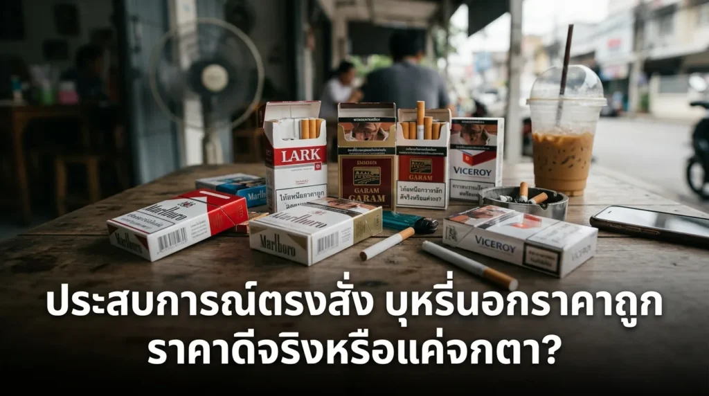 รีวิว บุหรี่นอกราคาถูก ราคา ส่ง-ปลีก ดีจริงไหม | smoke999