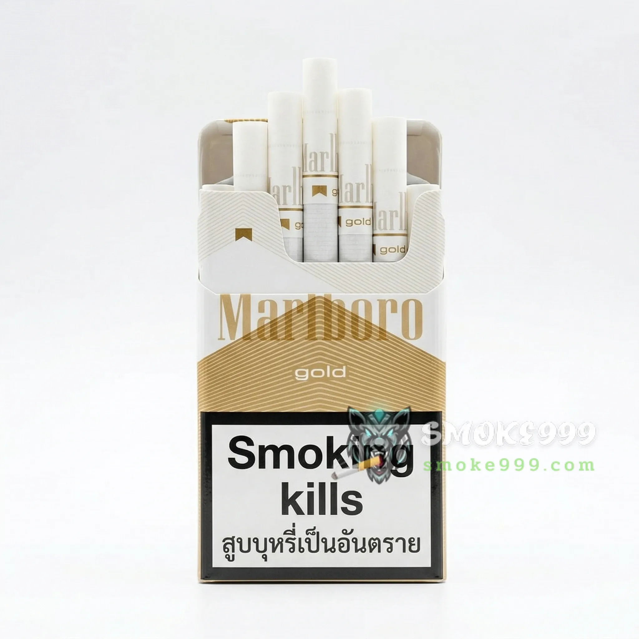 Marlboro Gold มาโบโร่ ทอง (ซองแข็ง)