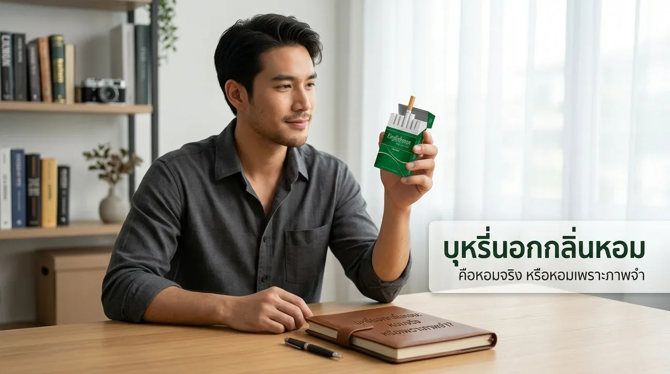 บุหรี่นอกกลิ่นหอม - บุหรี่นอกกลิ่นหอม คือหอมจริง หรือหอมเพราะภาพจำ