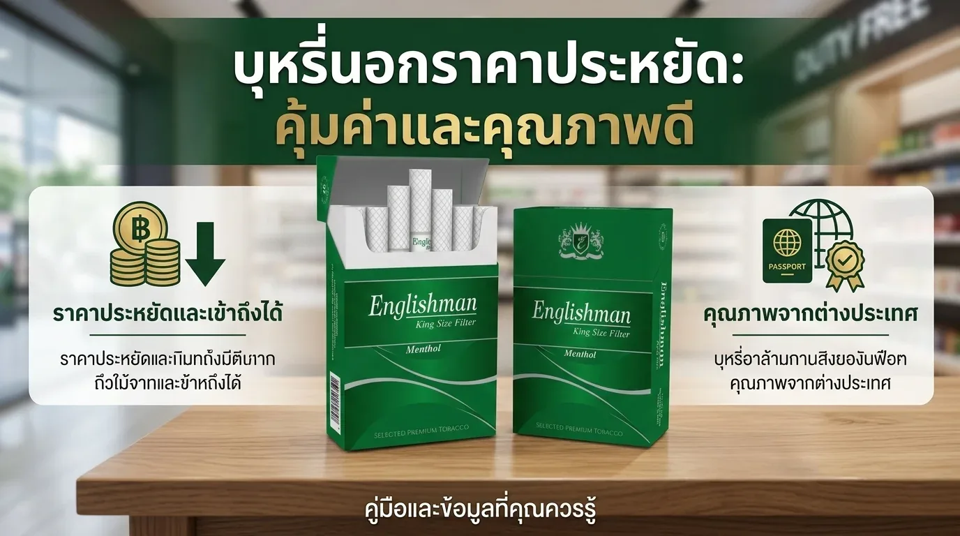 บุหรี่นอกราคาประหยัด - คำถามที่พบบ่อยเกี่ยวกับ บุหรี่นอกราคาประหยัด