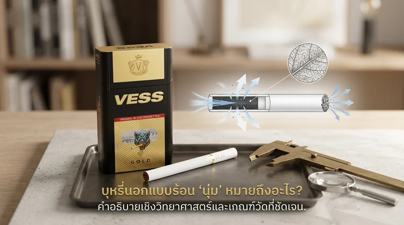 บุหรี่นอกแบบร้อน ตัวไหนนุ่ม - บุหรี่นอกแบบร้อน 'นุ่ม' หมายถึงอะไร? คำอธิบายเชิงวิทยาศาสตร์