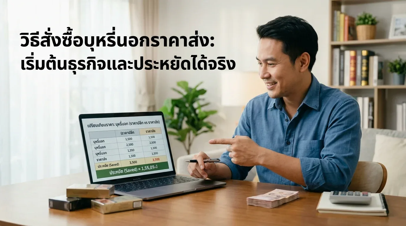 วิธีสั่งซื้อบุหรี่นอกราคาส่ง - ทำไมการสั่งซื้อบุหรี่นอกราคาส่งถึงคุ้มกว่า? (พร้อมตารางเปรีย