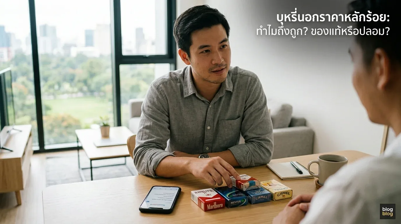 บุหรี่นอกราคาหลักร้อย - ทำไม