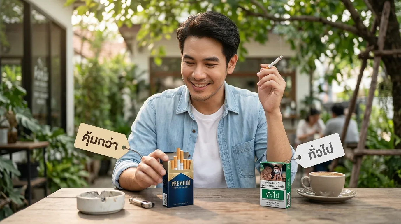 บุหรี่นอกรสชาติดีราคาประหยัด - บุหรี่นอกรสชาติดีราคาประหยัด vs บุหรี่ตลาดทั่วไป เทียบชัดๆ ท