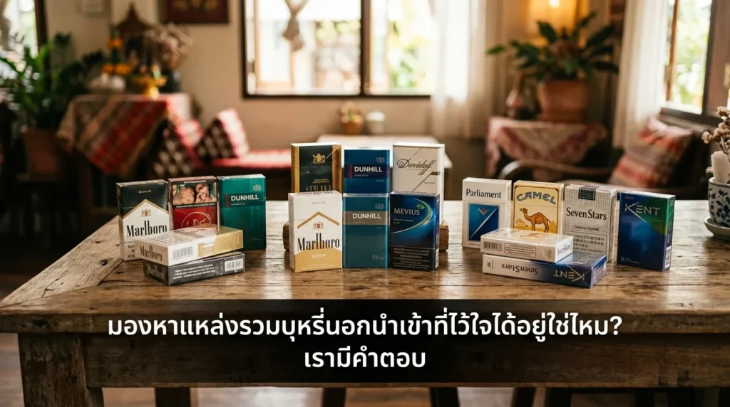 แหล่งรวมบุหรี่นอกนำเข้า ของแท้ ราคาถูก | smoke999.com