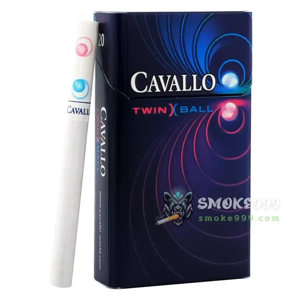 Cavallo Twin Ball คาวาโล่ ม่วง (2 เม็ดบีบ) รีวิว เจาะลึกรสชาติ 2 แคปซูล | smoke999.com
