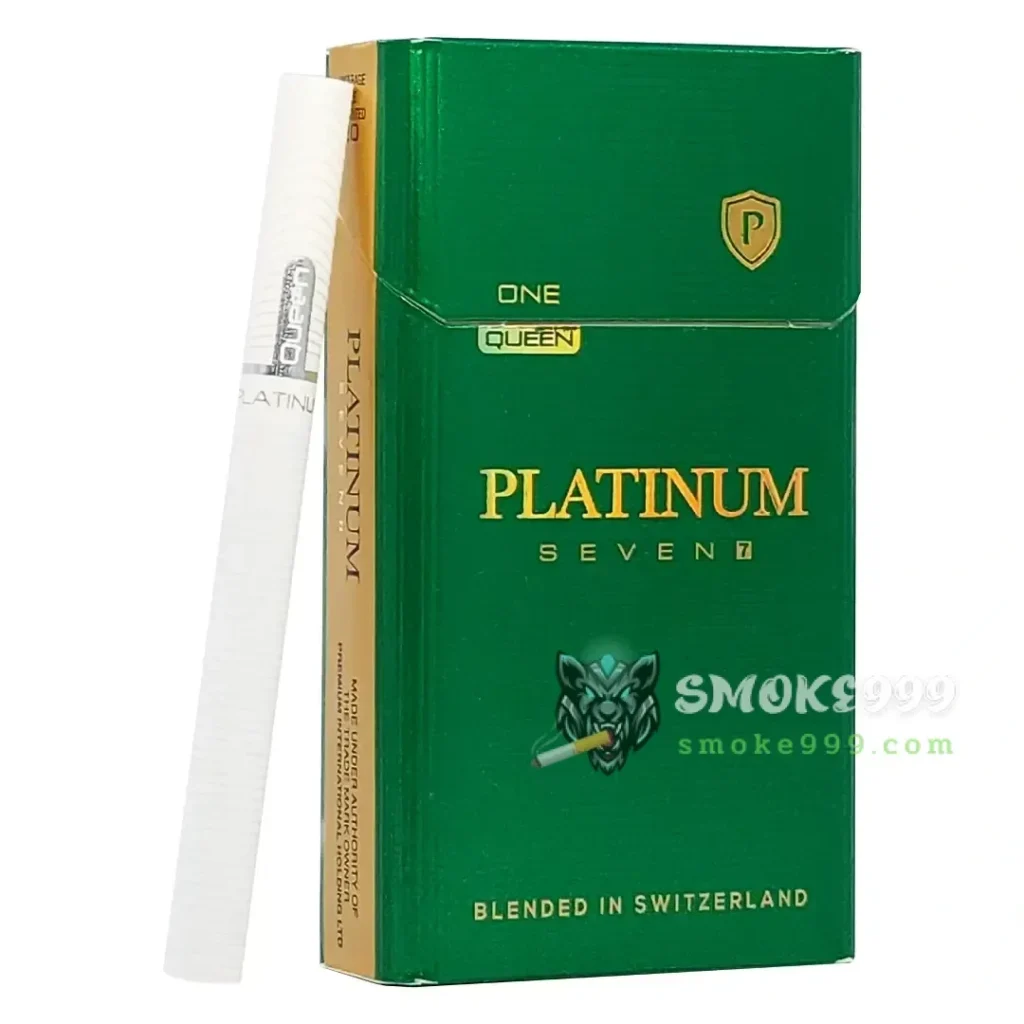Platinum แพลทินัม เขียว (มวนเล็ก) รีวิว เจาะลึกบุหรี่สวิตเซอร์แลนด์ ทาร์ 1mg | smoke999.com