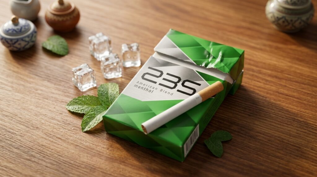235 เขียว Menthol รีวิว ฉบับคนสูบจริง เย็นคลาสสิก คุ้มไหม? | smoke999