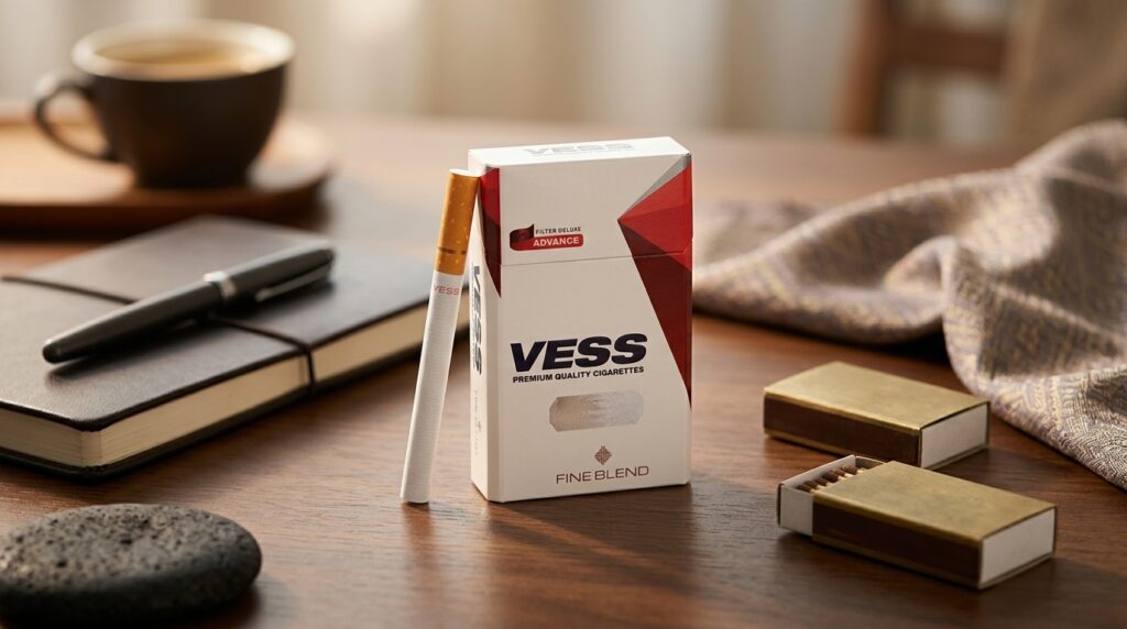 Vess เวส แดง (ซองแข็ง) รีวิว เจาะลึกสายแดงนุ่ม ไม่กระแทกคอ | smoke999.com