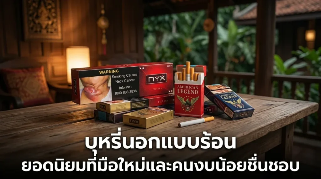 บุหรี่นอกแบบร้อน ยอดนิยม | smoke999.com