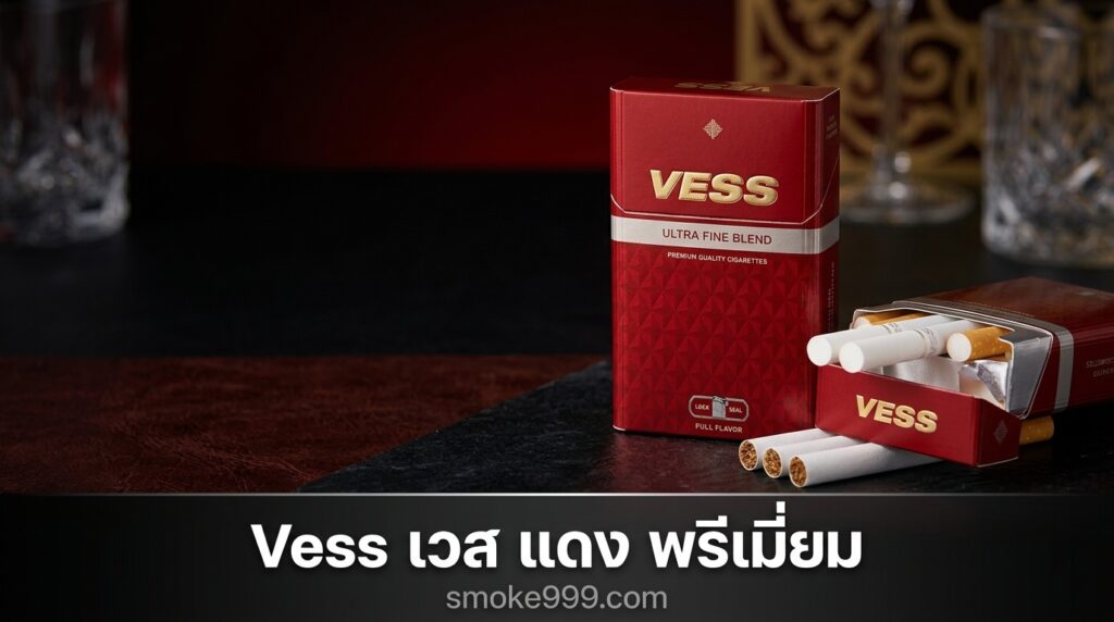 รีวิว Vess เวส แดง พรีเมี่ยม ฉบับเต็ม — ละเอียดครบทุกด้าน | smoke999.com
