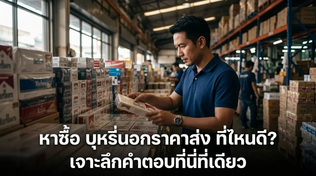 บุหรี่นอกราคาส่ง ซื้อที่ไหนดี? เจาะลึกที่ smoke999.com