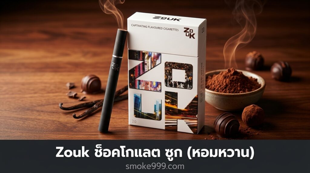 รีวิว Zouk ช็อคโกแลต ซูก (หอมหวาน) ฉบับเต็ม — กลิ่นวานิลลา หวานละมุน คุ้มราคา | smoke999.com